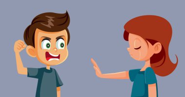 Saldırgan Davranış Vektörü İllüstrasyonuna Hayır Diyor