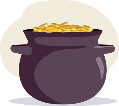 Altın Resmin Vektör Tenceresi Varlık Sembol Tasarımı