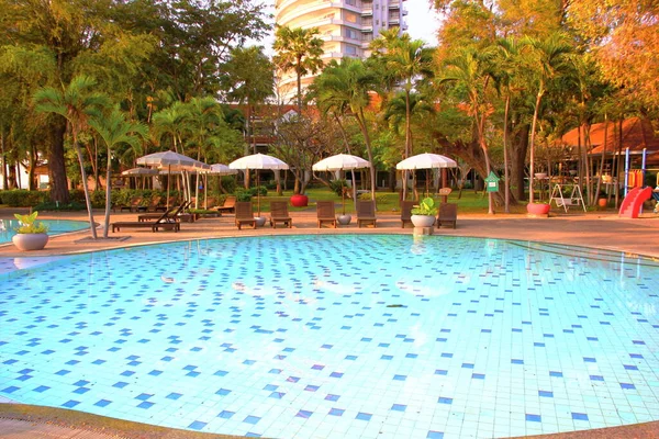 Zwembad Vergemakkelijken Het Resort — Stockfoto