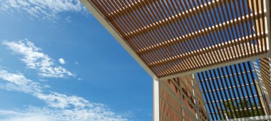 ahşap slat dış tasarım vintage biçim asgari soyut arkaplan