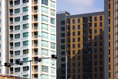 dış yapı geometrik tasarım soyut şablon minimal biçimi