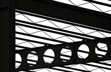 çelik yapı tasarımı çelik kaynak geometrik şekil soyut model arkaplan