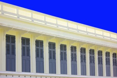 nesne grubu. Eski bir binada tahta pencereler eski çerçeve tasarımı