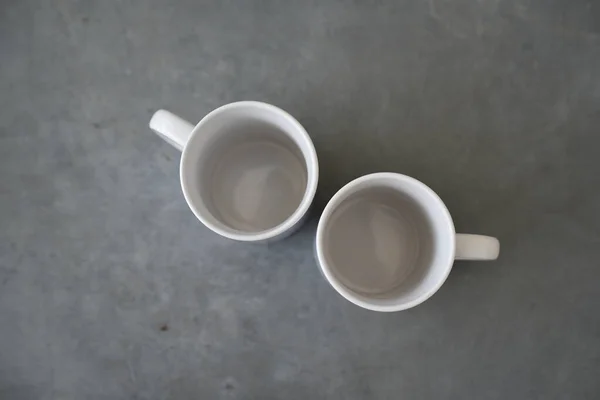 stock image White ceramic cup without pattern for sublimation, A cup for tea