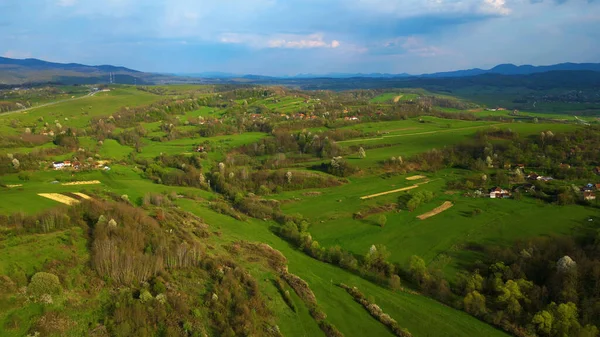 Apuseni Dağları Romanya Drone Fotoğrafçılığı — Stok fotoğraf