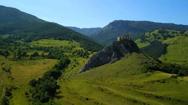 Trascau Dağları Ndan Coltesti Kalesi Transilvanya Romanya — Stok fotoğraf