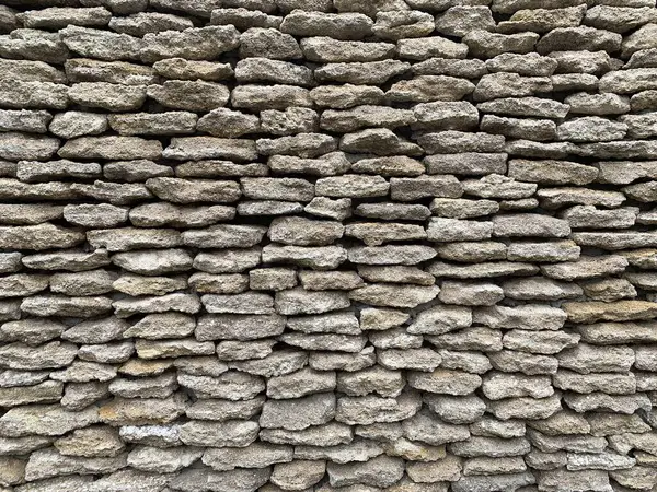Stenen Muur Gemaakt Van Natuurlijk Materiaal Achtergrond Textuur Metselwerk Betonnen — Stockfoto