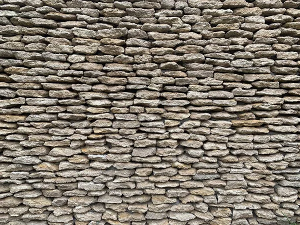 Steinmauer Aus Natürlichem Material Hintergrund Textur Mauerwerk Betonwand Graue Ziegel — Stockfoto