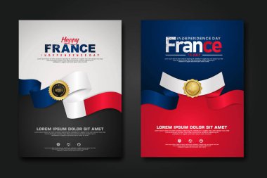 Fransa Mutlu Bağımsızlık Günü unsurlar için arka plan tasarımı bir poster, broşür, broşür, flayer ve diğer kullanıcıları kapsamaktadır.