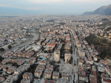 Antakya, Hatay, Turkey Drone Footage - February 11th, 2023: Turkey Earthquake, Kahramanmaras, Gaziantep, Adana, Hatay, Adiyaman February 2023, Earthquake Scenes