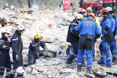 Antakya, Hatay, Turkey - February 10th, 2023: Turkey Earthquake, Kahramanmaras, Gaziantep, Adana, Hatay, Adiyaman February 2023, Earthquake Scenes