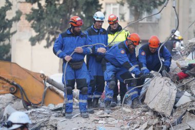 Antakya, Hatay, Turkey - February 10th, 2023: Turkey Earthquake, Kahramanmaras, Gaziantep, Adana, Hatay, Adiyaman February 2023, Earthquake Scenes