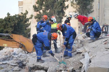 Antakya, Hatay, Turkey - February 10th, 2023: Turkey Earthquake, Kahramanmaras, Gaziantep, Adana, Hatay, Adiyaman February 2023, Earthquake Scenes