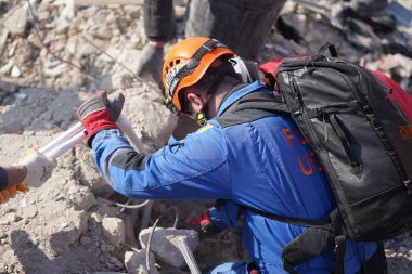 Antakya, Hatay, Turkey - February 10th, 2023: Turkey Earthquake, Kahramanmaras, Gaziantep, Adana, Hatay, Adiyaman February 2023, Earthquake Scenes