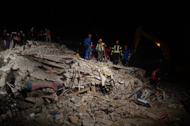 Antakya, Hatay, Turkey - February 10th, 2023: Turkey Earthquake, Kahramanmaras, Gaziantep, Adana, Hatay, Adiyaman February 2023, Earthquake Scenes