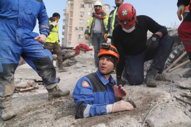 Antakya, Hatay, Turkey - February 11th, 2023: Turkey Earthquake, Kahramanmaras, Gaziantep, Adana, Hatay, Adiyaman February 2023, Earthquake Scenes