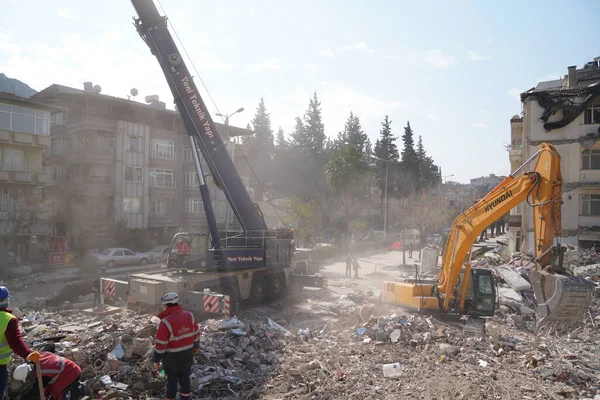 Antakya Hatay Turkey February 11Th 2023 Turkey Earthquake Kahramanmaras Gaziantep — Stockfoto