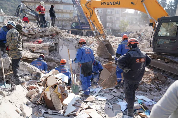 Antakya Hatay Turkey February 12Th 2023 Turkey Earthquake Kahramanmaras Gaziantep — Stock Photo, Image