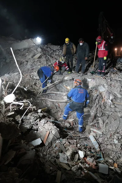 Antakya Hatay Turecko Února 2023 Turecko Zemětřesení Kahramanmaras Gaziantep Adana — Stock fotografie