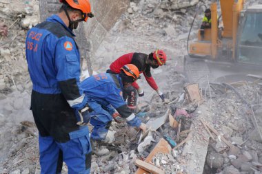 Antakya, Hatay, Türkiye - 13 Şubat 2023: Türkiye Depremi, Kahramanmaras, Gaziantep, Adana, Hatay, Adiyaman Şubat 2023, Deprem Sahneleri