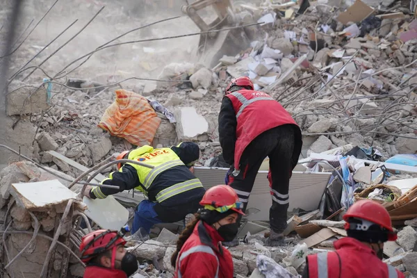 Stock image Antakya, Hatay, Turkey - February 13th, 2023: Turkey Earthquake, Kahramanmaras, Gaziantep, Adana, Hatay, Adiyaman February 2023, Earthquake Scenes