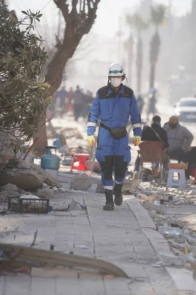 Antakya Hatay Turkey February 15Th 2023 Turkey Earthquake Kahramanmaras Gaziantep — Stock Photo, Image