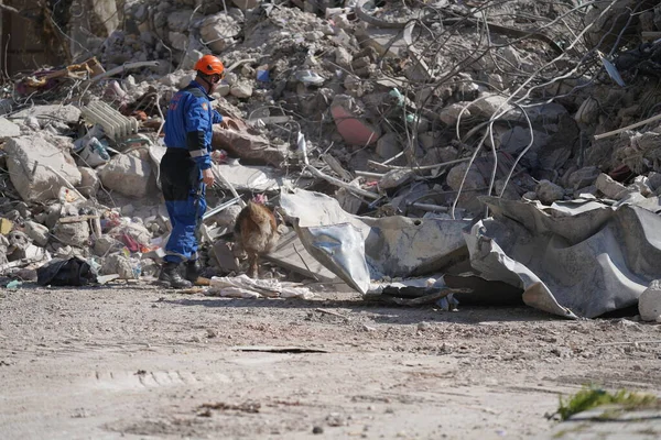 stock image Antakya, Hatay, Turkey - February 15th, 2023: Turkey Earthquake, Kahramanmaras, Gaziantep, Adana, Hatay, Adiyaman February 2023, Earthquake Scenes