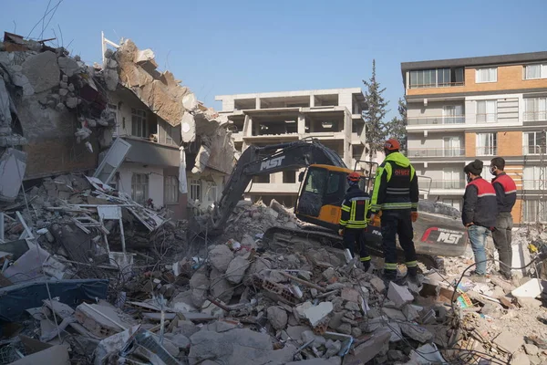 Antakya Hatay Turkey February 16Th 2023 Turkey Earthquake Kahramanmaras Gaziantep — Stock Photo, Image