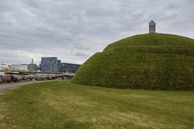 Reykjavik 'teki opera binası.