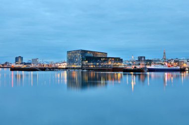 Reykjavik 'teki opera binası.