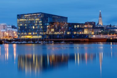 Reykjavik 'teki opera binası.
