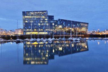 Reykjavik 'teki opera binası.