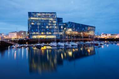 Reykjavik 'teki opera binası.