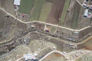 Türkiye - 7 Şubat 2023: Türkiye depremi, kahramanmaras, gaziantep, adana, Hatay, Adiyaman Şubat 2023, deprem sahneleri