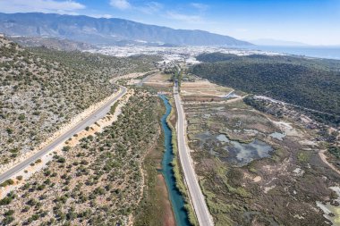 Antalya Andriake kentindeki antik Türkiye kentinin kalıntıları.