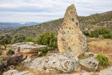 Gerga ya da Gergas, muhtemelen Leukai Stelai olarak da bilinir. Alanı Asya 'da Ovack yakınlarında yer almaktadır..