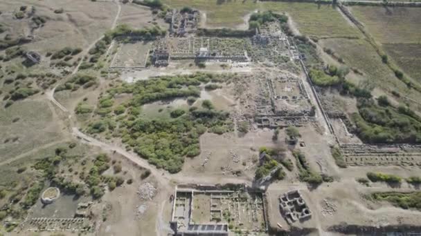 Miletus Een Oude Griekse Stad Het Westen Van Anatolië Buurt — Stockvideo