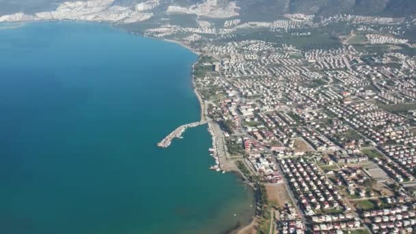 Aerial View Summer Site Didim Akbuk Turkey — Stock Video