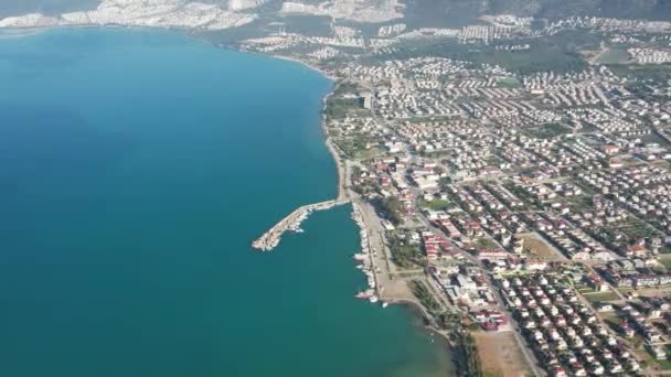 Vista Aérea Local Verão Didim Akbuk Turquia — Vídeo de Stock