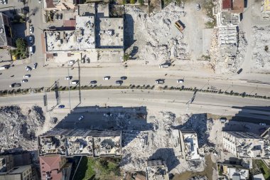 Türkiye depremi, kahramanmaralar, gaziantep, adana, Hatay, Adiyaman Şubat 2023, deprem sahneleri