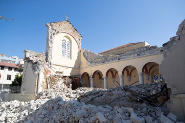 Turkey earthquake, kahramanmaras, gaziantep, adana, Hatay, adiyaman February 2023, earthquake scenes clipart