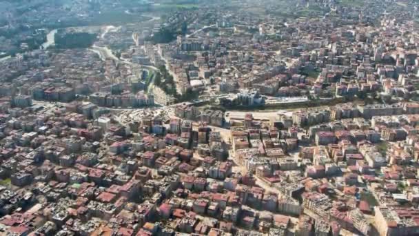 トルコ地震 Hatayトルコで発生したマグニチュード7 8の地震の結果 何千もの建物が破壊され 何百万人もの人々が影響を受けました — ストック動画