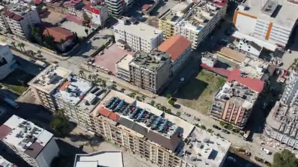 Turecko Zemětřesení Hatay Důsledku Zemětřesení Síle Němuž Došlo Turecku Byly — Stock video