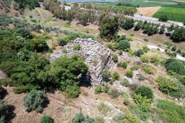 Antik Efes, Seluk, zmir, Türkiye yakınlarındaki Belevi mozolesinin kalıntıları.