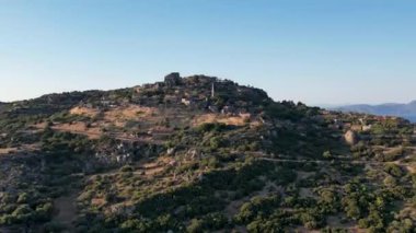 Athena Tapınağı Assos Antik Şehir İnsansız Hava Aracı Videosu, Behramkale Asos, Çanakkale Türkiye (Trkiye)