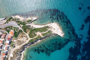 İzmir 'in Mordogan ilçesinde Ardic Brach görüşü