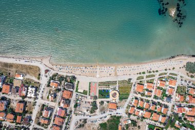 İzmir 'in Mordogan ilçesinde Ardic Brach görüşü