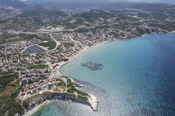 İzmir 'in Mordogan ilçesinde Ardic Brach görüşü