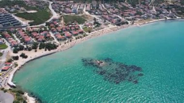 İzmir 'in Mordogan ilçesinde Ardic Brach görüşü