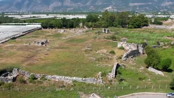 Стародавній Театр Лмирі Анталія — стокове відео